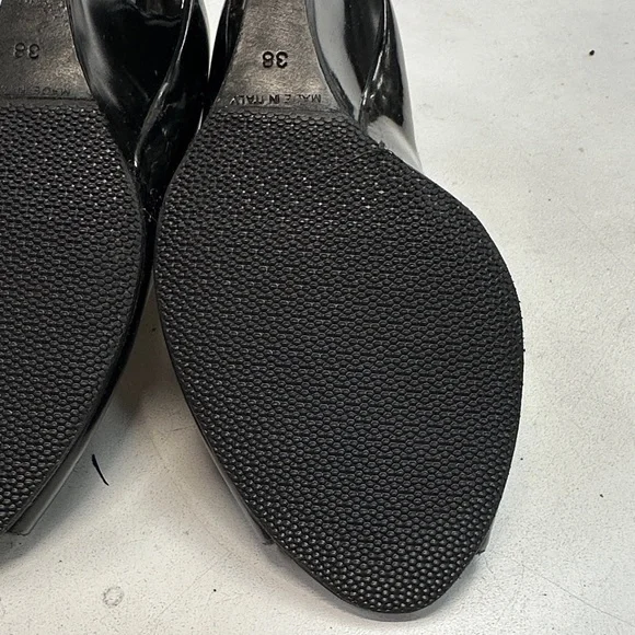 Jimmy Choo Black Patent Leather Wedges size 38 (7.5) - Picture 6 of 10